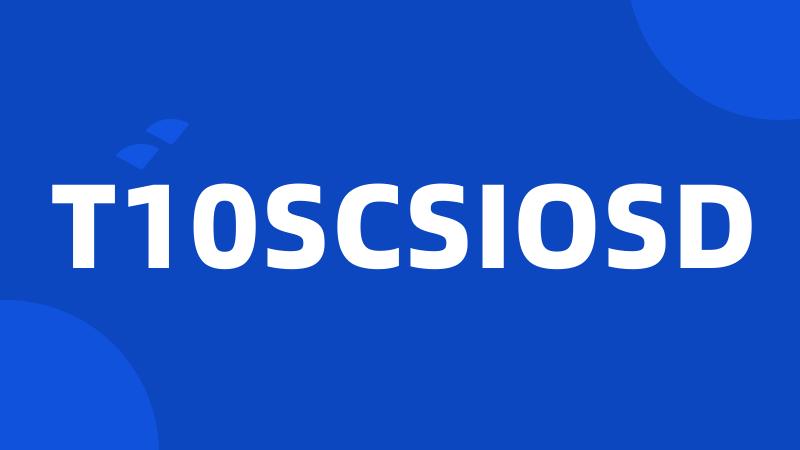 T10SCSIOSD