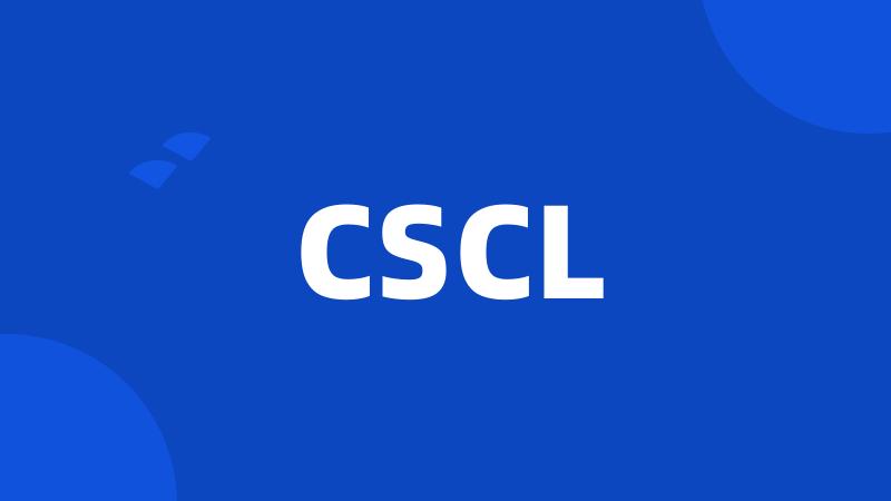 CSCL