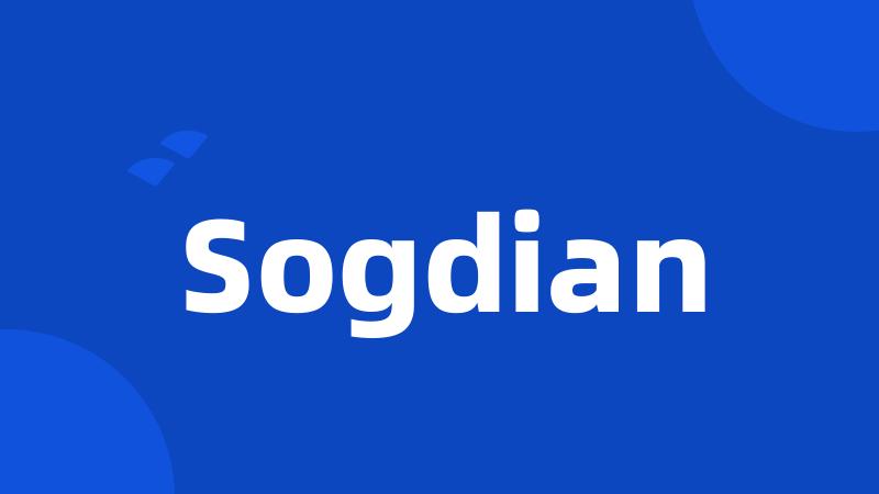 Sogdian
