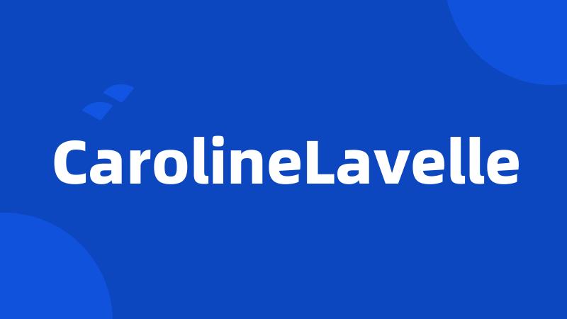 CarolineLavelle