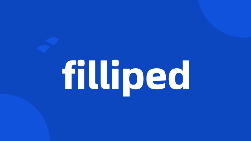 filliped
