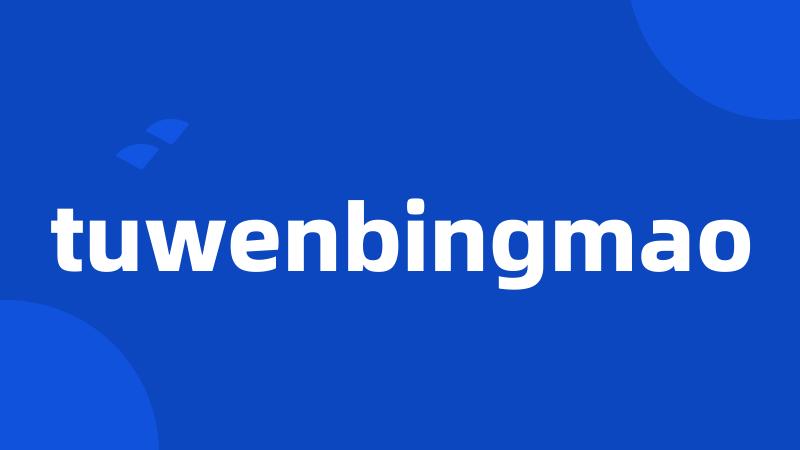 tuwenbingmao
