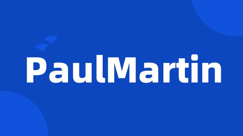 PaulMartin