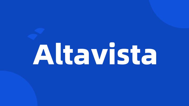Altavista