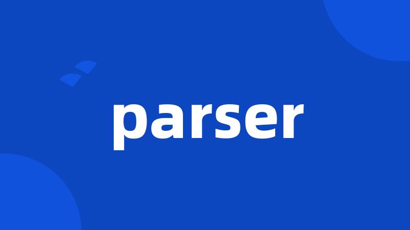 parser