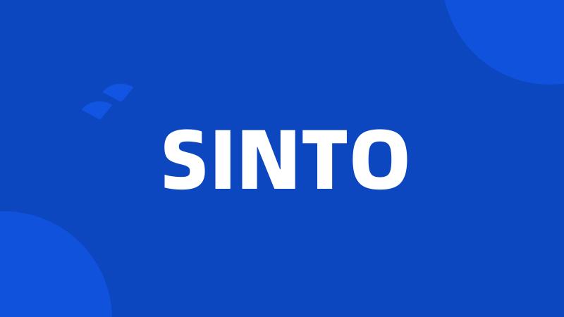 SINTO