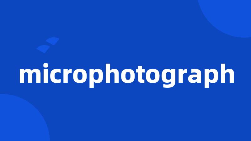 microphotograph