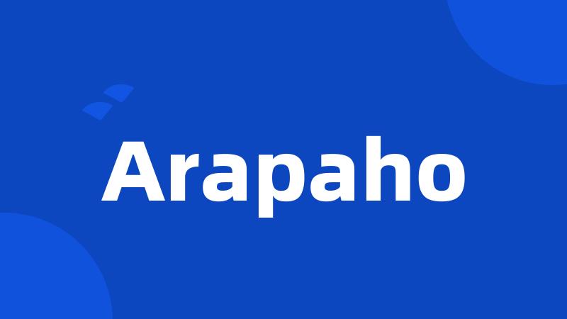Arapaho