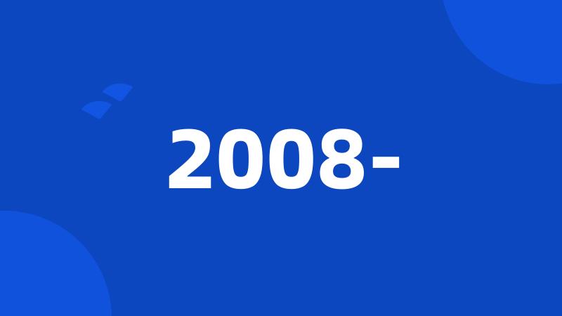 2008-