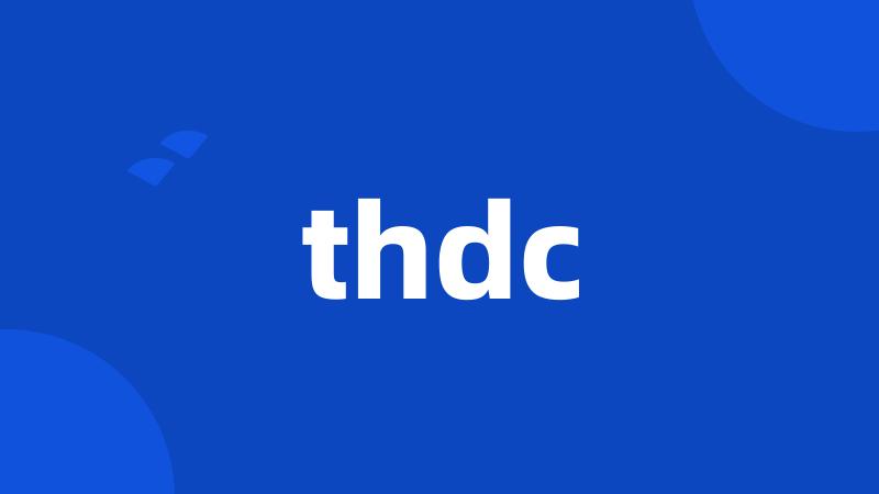 thdc