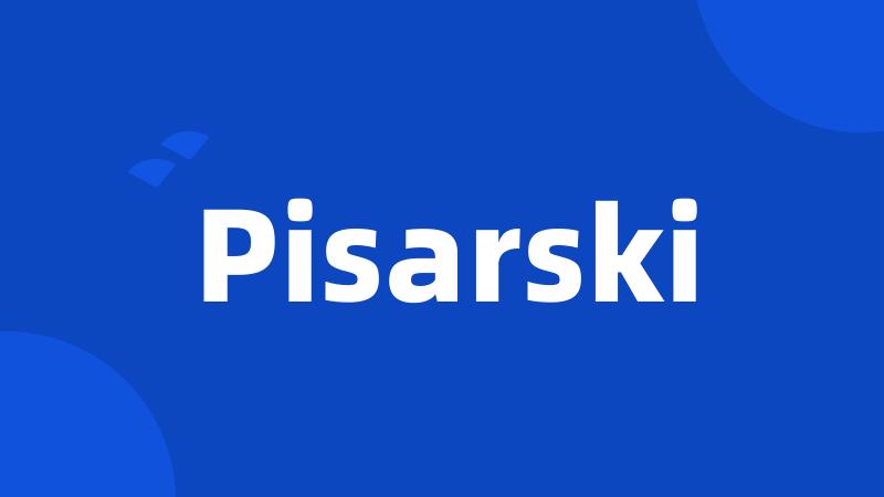 Pisarski