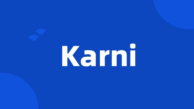 Karni