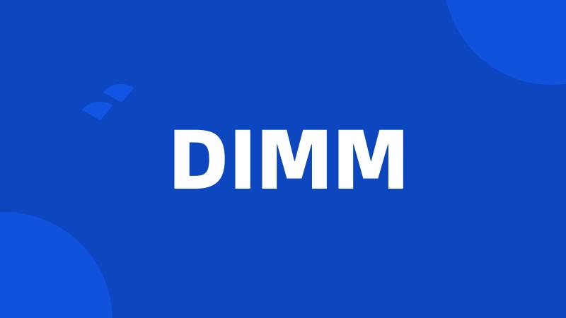 DIMM