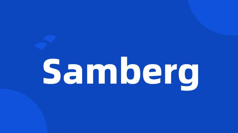 Samberg