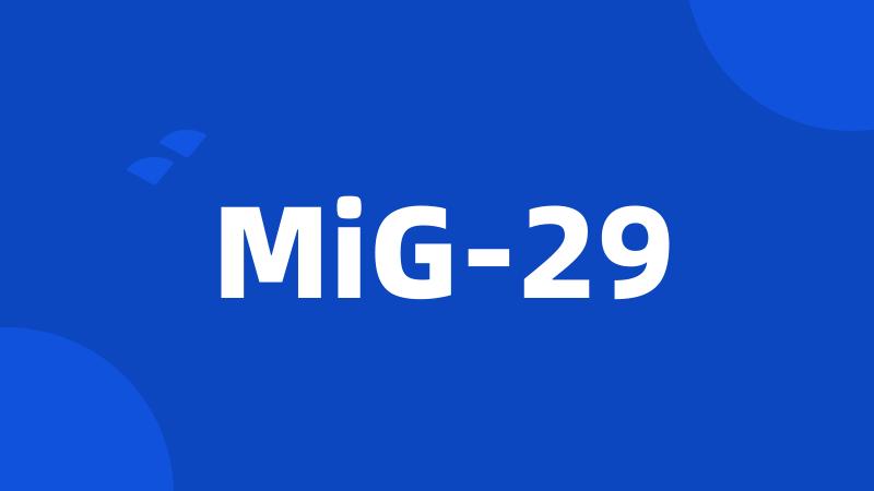 MiG-29