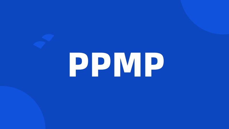 PPMP