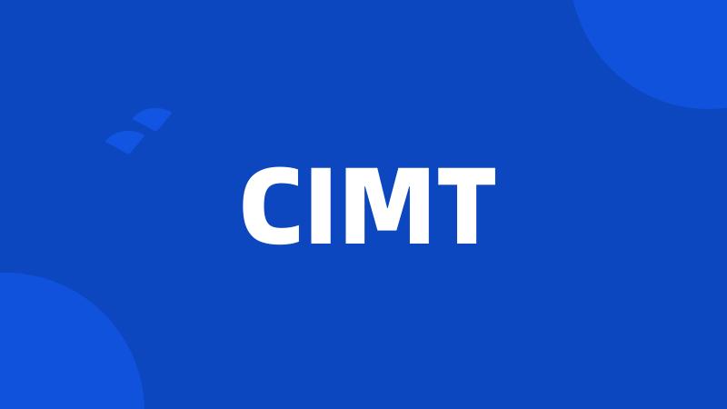 CIMT