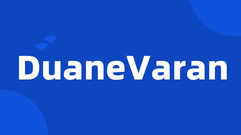 DuaneVaran