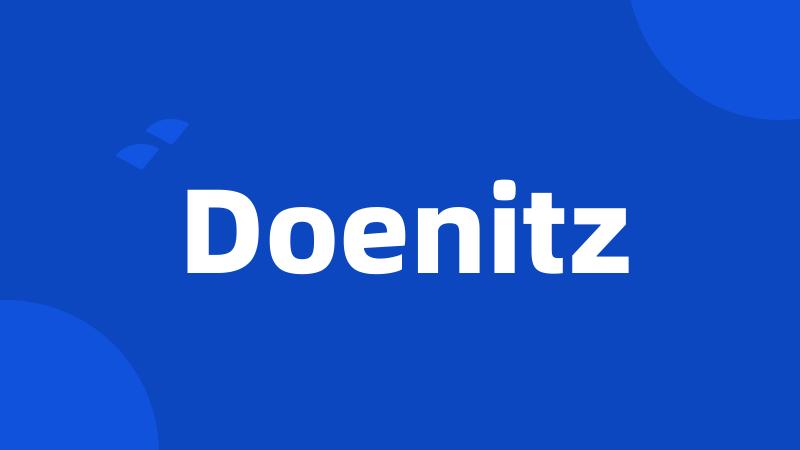Doenitz