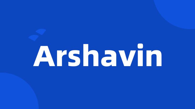 Arshavin