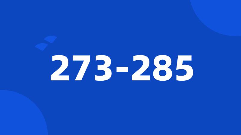 273-285