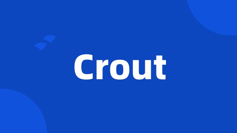 Crout