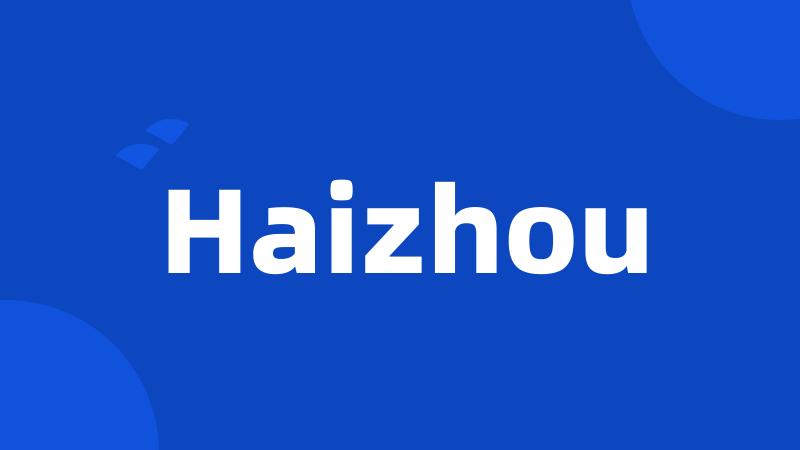 Haizhou
