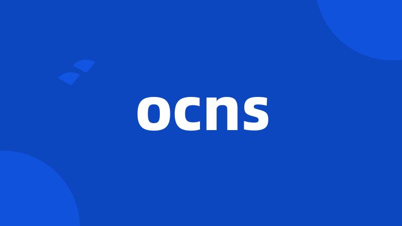 ocns