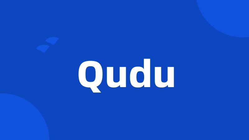 Qudu