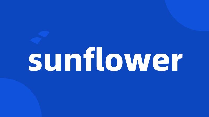 sunflower