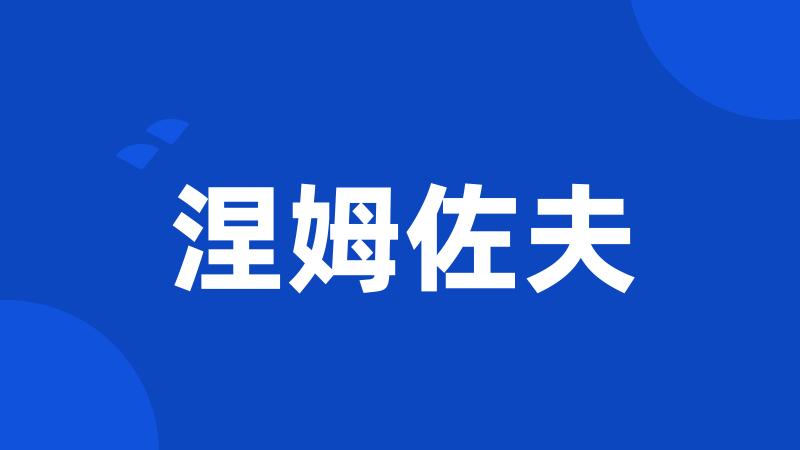 涅姆佐夫