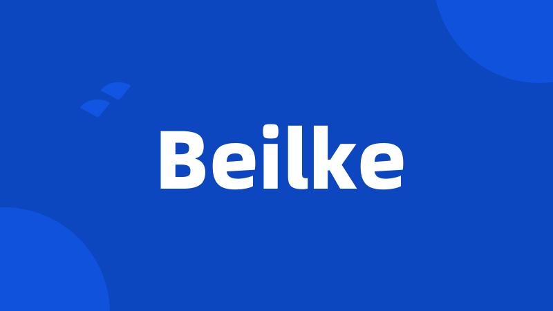 Beilke