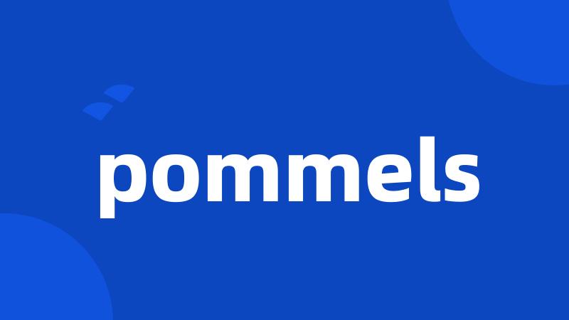 pommels