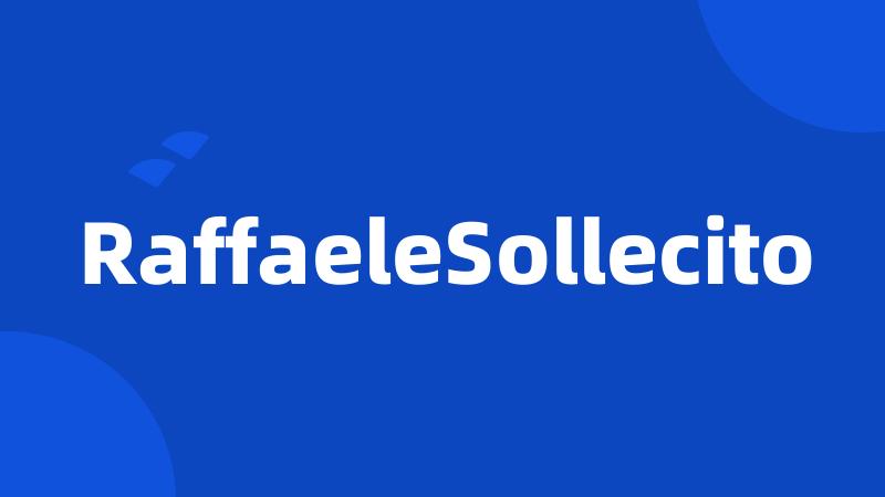 RaffaeleSollecito