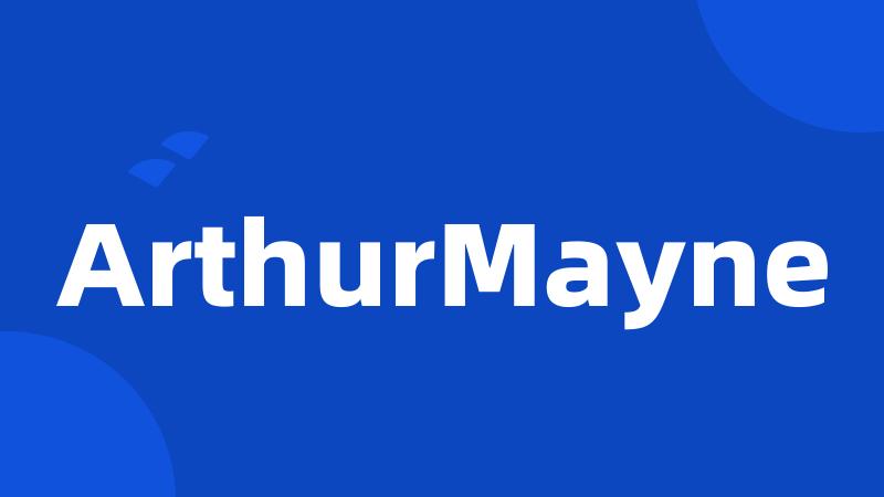 ArthurMayne