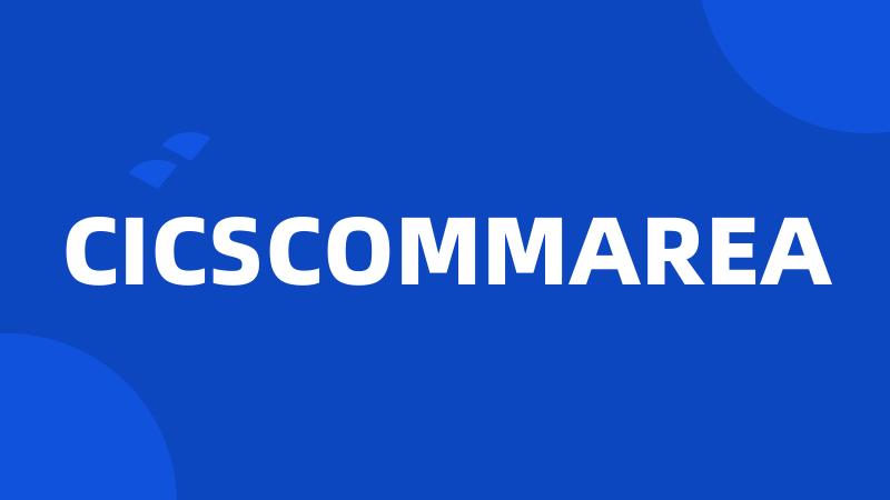 CICSCOMMAREA