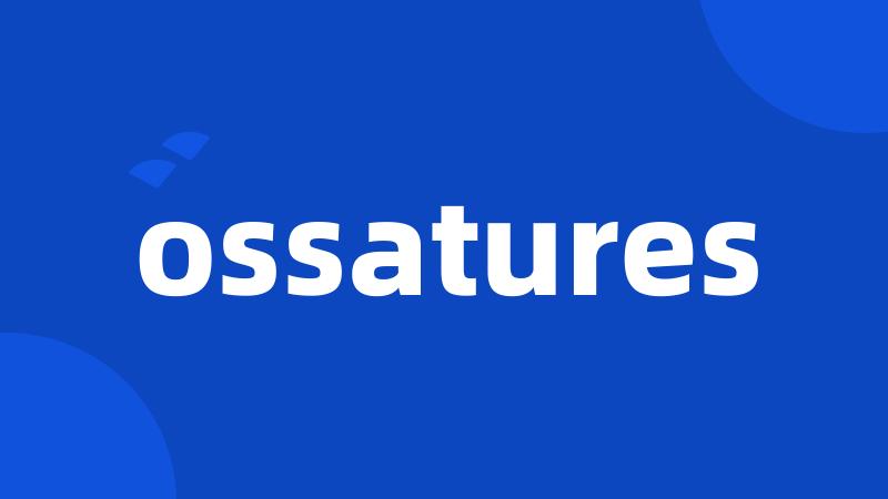 ossatures