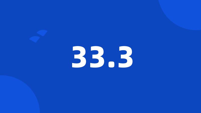 33.3