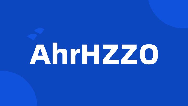 AhrHZZO