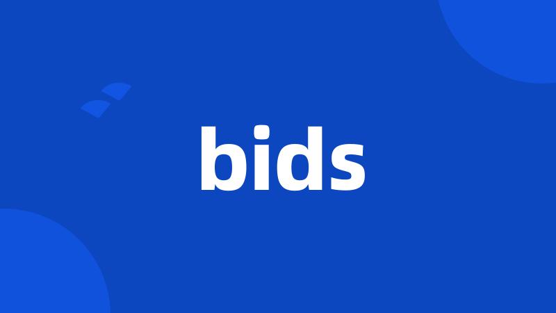 bids