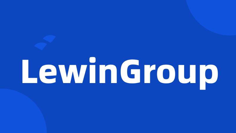LewinGroup