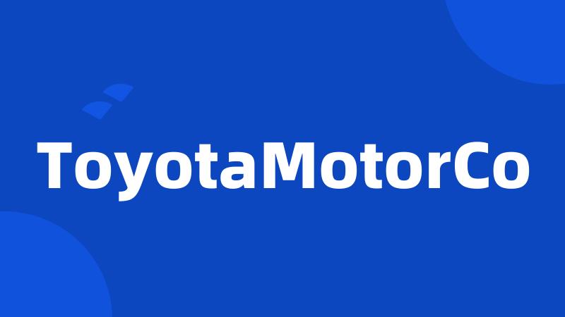 ToyotaMotorCo