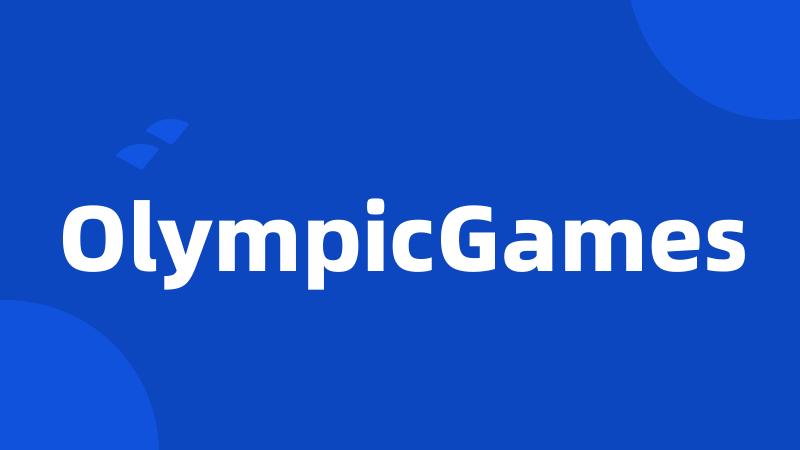 OlympicGames
