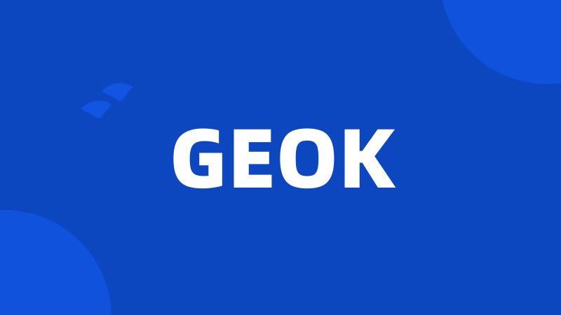 GEOK