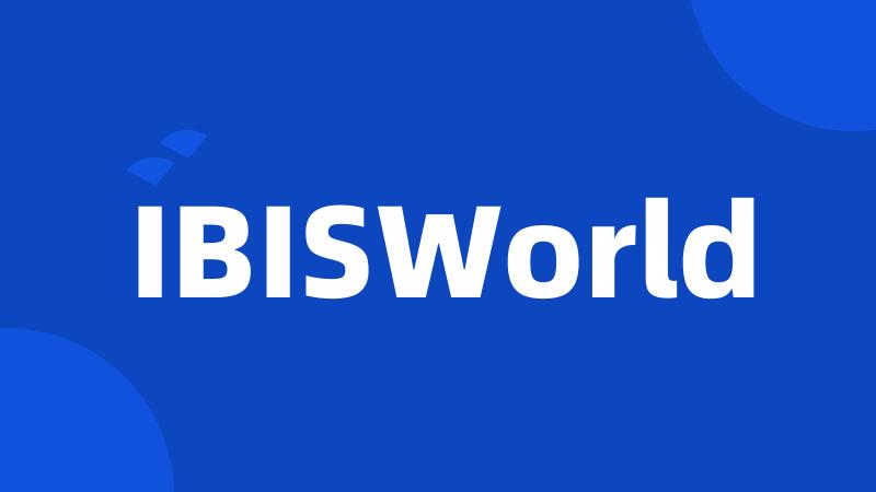 IBISWorld