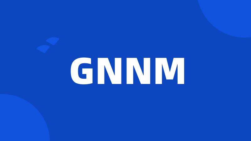 GNNM