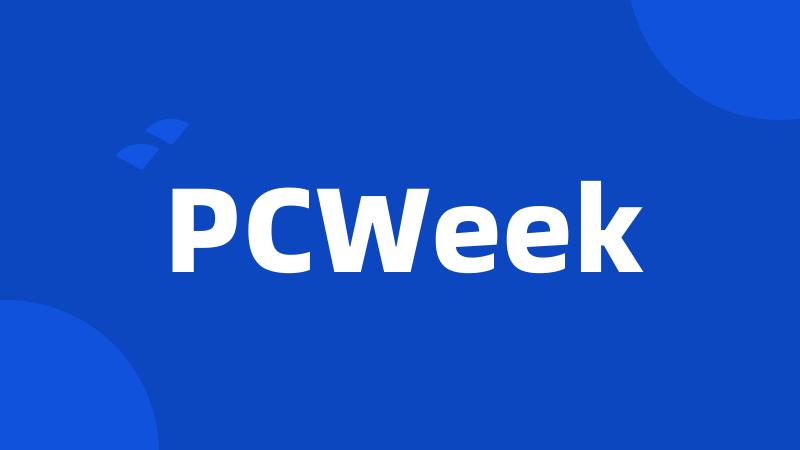 PCWeek