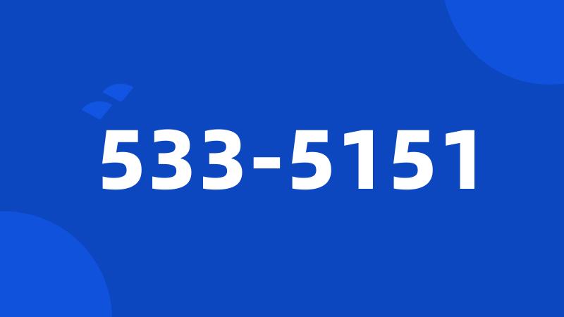 533-5151