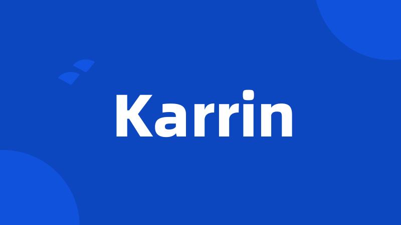 Karrin