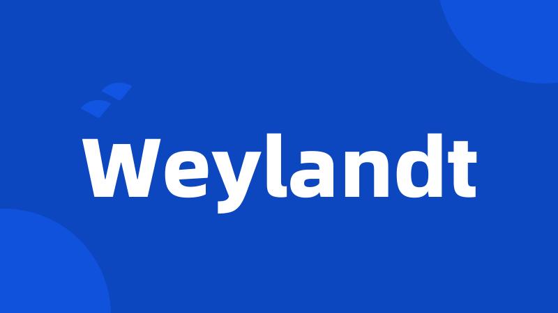 Weylandt